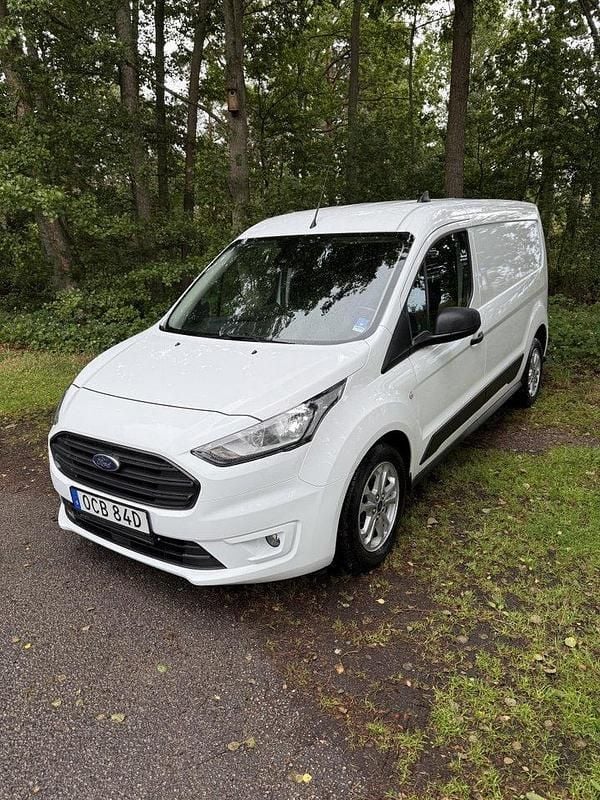 Vit Begagnad 2022 Ford Transit | 229 000 kr (Lite dyr) - Bild 1/4