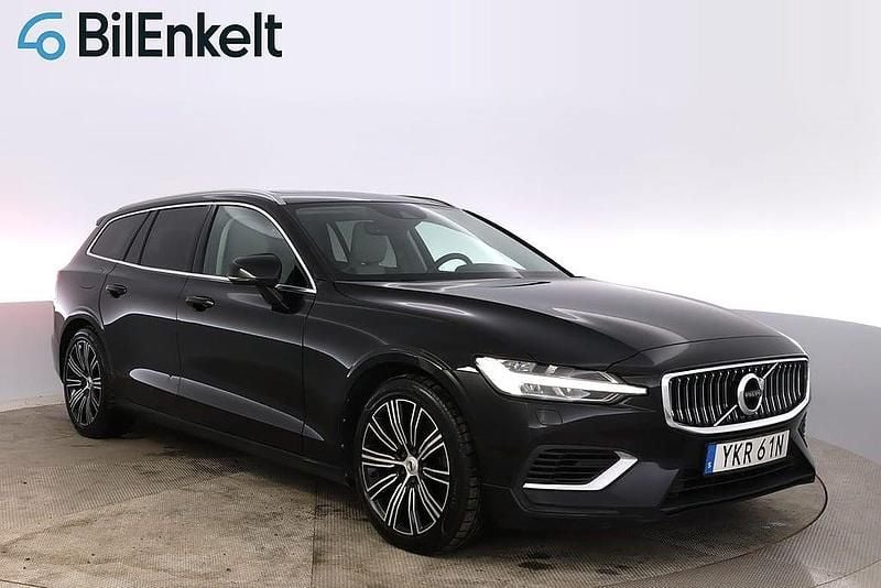 Svart Begagnad 2021 Volvo V60 Inscription Kombi | 279 900 kr (Bra pris) - Bild 1/4