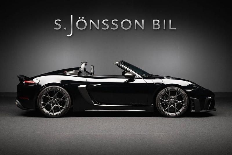 Begagnad Porsche 718 Spyder 501 HK (368 kW) 2023 Svart Cab