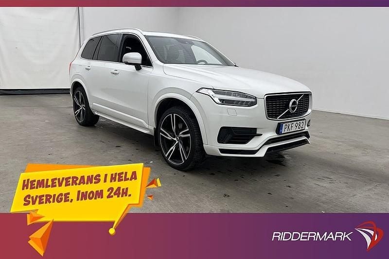 Vit Begagnad 2017 Volvo XC90 R-Design SUV | 389 800 kr (Marknadspris) - Bild 1/3