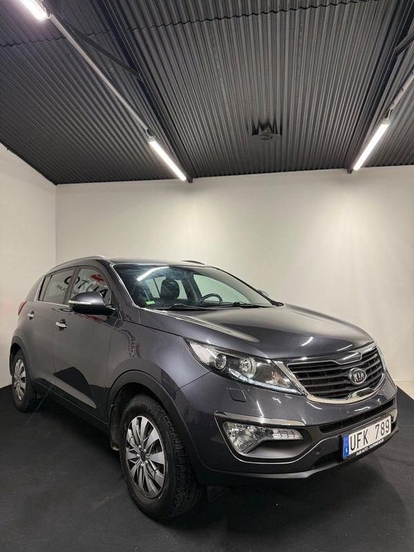 Begagnad Kia Sportage EX 116 HK (85 kW) 2011 Grå SUV