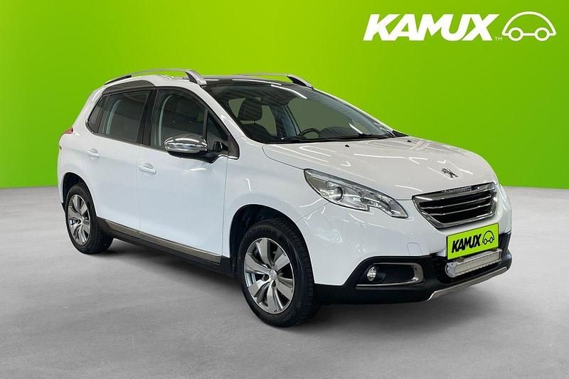 Vit Begagnad 2015 Peugeot 2008 SUV | 59 800 kr (Marknadspris) - Bild 1/3