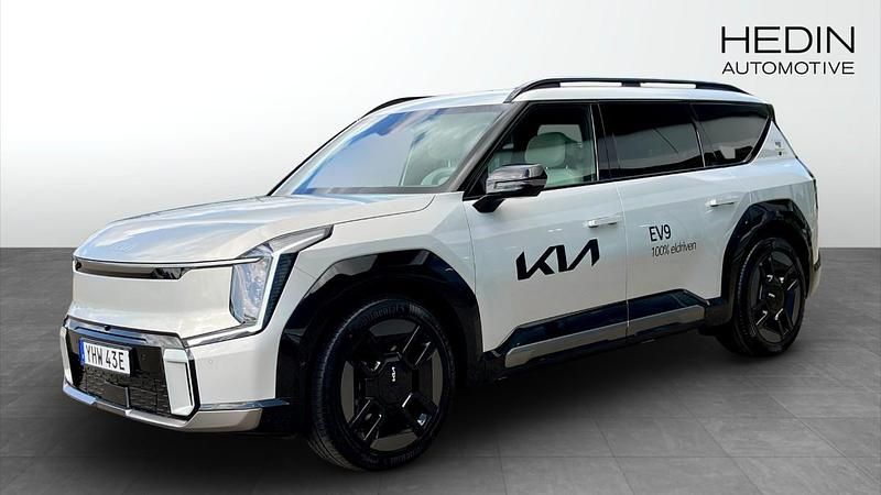 Grå (grey) Ny 2025 Kia EV9 GT-Line SUV | 909 900 kr - Bild 1/4