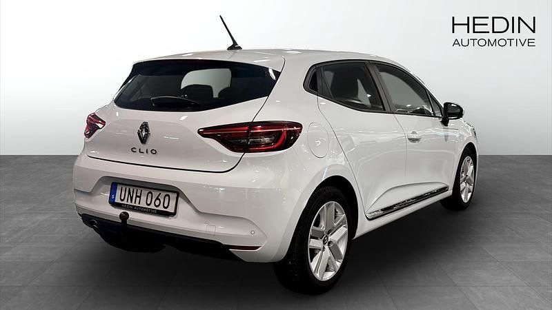 Begagnad Renault Clio V 91 HK (66 kW) 2022 Vit Halvkombi