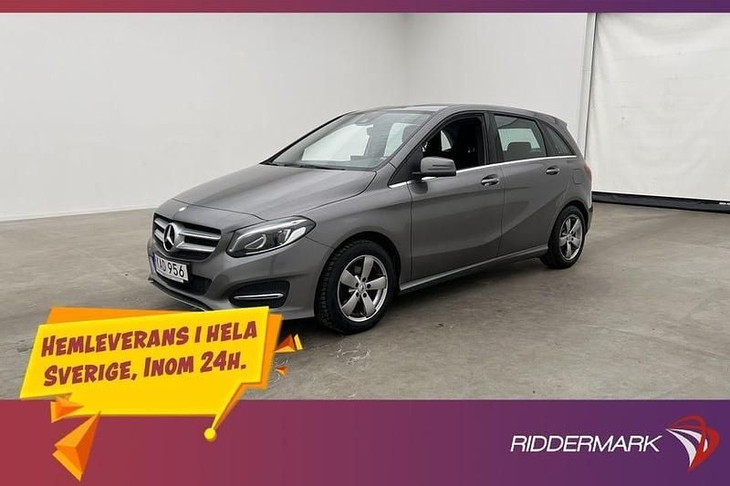 Mörkgrå Begagnad 2015 Mercedes B180 Minibuss | 108 900 kr (Bra pris) - Bild 1/3