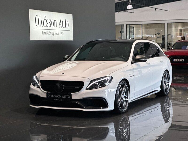 Svart Begagnad 2017 Mercedes C63 AMG AMG Kombi | 529 000 kr - Bild 1/4