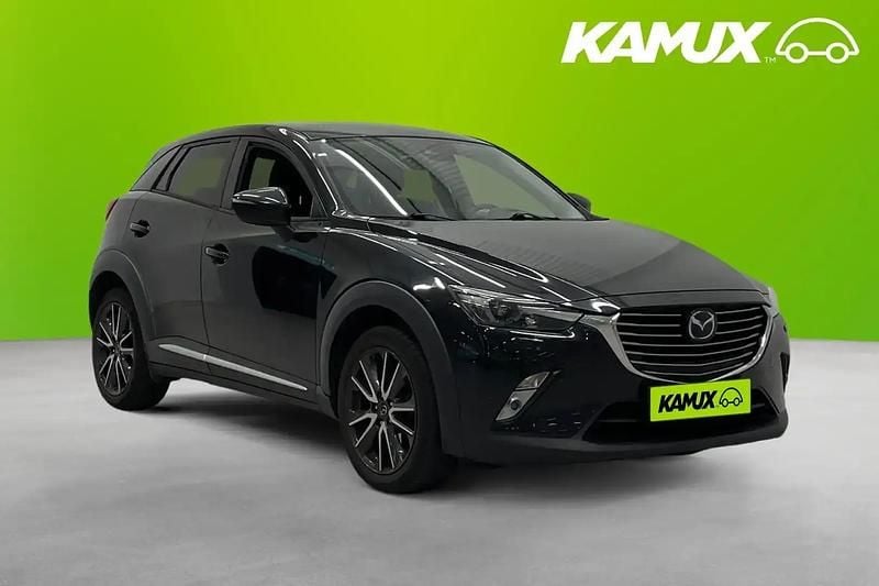 Svart Begagnad 2018 Mazda CX-3 SUV | 129 700 kr (Marknadspris) - Bild 1/3