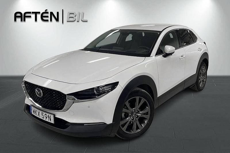 Vit Begagnad 2019 Mazda CX-30 SUV | 239 900 kr (Marknadspris) - Bild 1/3