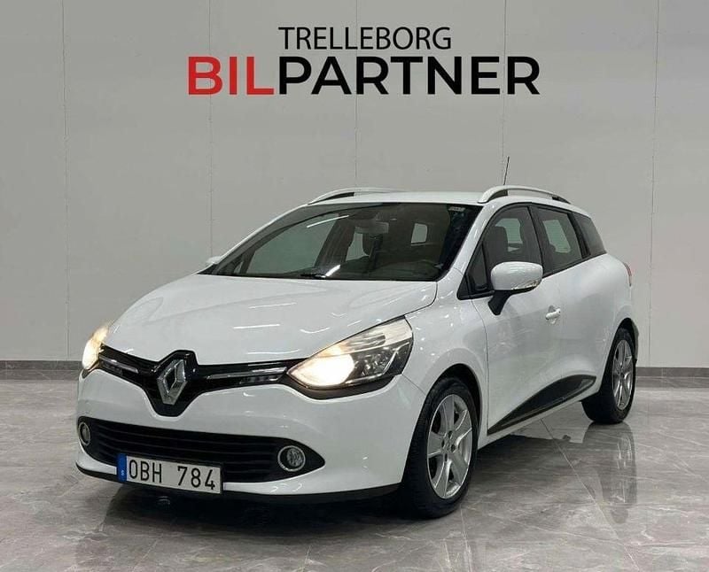 Vit Begagnad 2013 Renault Clio GrandTour Kombi | 59 900 kr (Marknadspris) - Bild 1/4