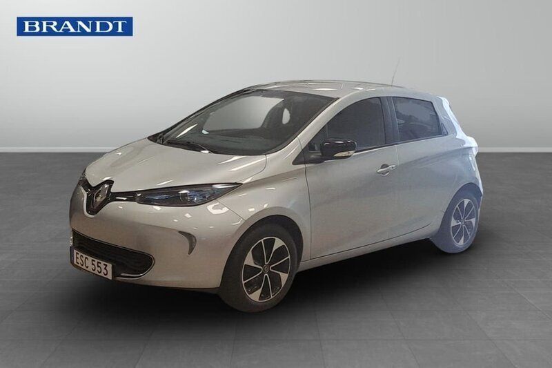 Ljusgrå (grå) Begagnad 2019 Renault Zoe Intens Halvkombi | 125 000 kr (Marknadspris) - Bild 1/3