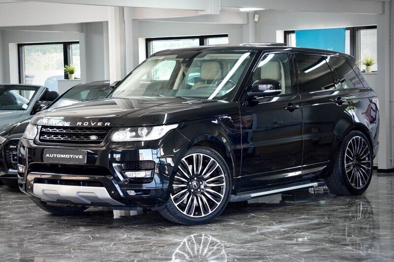Svart Begagnad 2014 Land Rover Range Rover Sport SUV | 299 900 kr (Marknadspris) - Bild 1/4