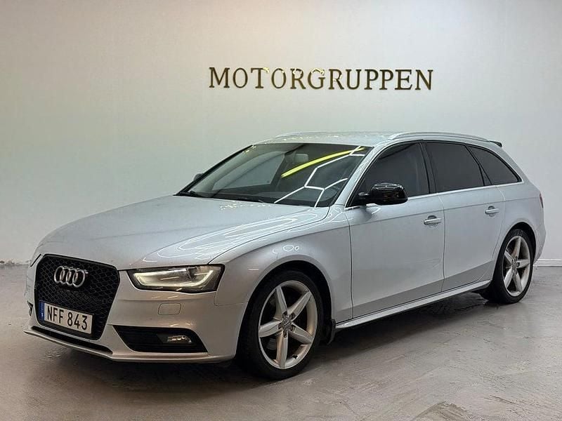 Silver Begagnad 2012 Audi A4 Kombi | 84 900 kr (Bra pris) - Bild 1/4
