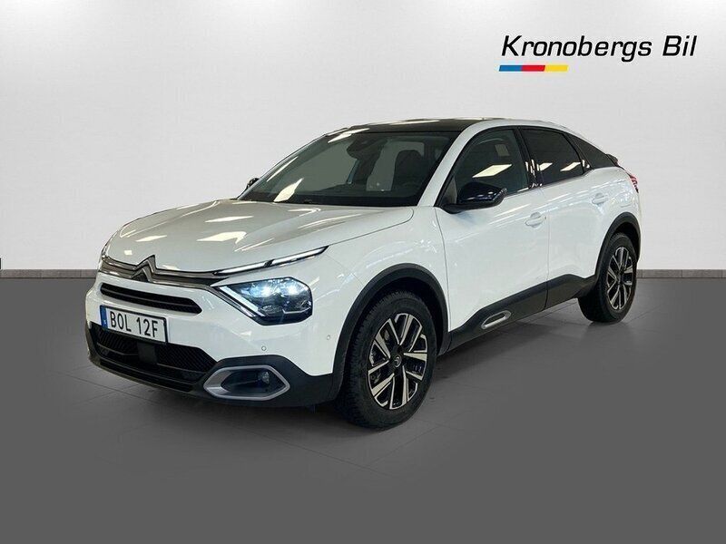Vit Begagnad 2023 Citroën C4 Exclusive Halvkombi | 277 900 kr (Marknadspris) - Bild 1/4