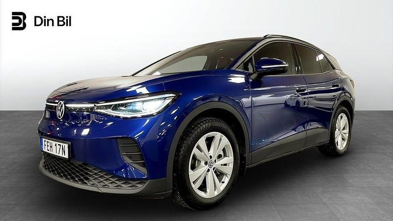 Mörkblå Begagnad 2024 VW ID.4 Pro SUV | 499 000 kr - Bild 1/4