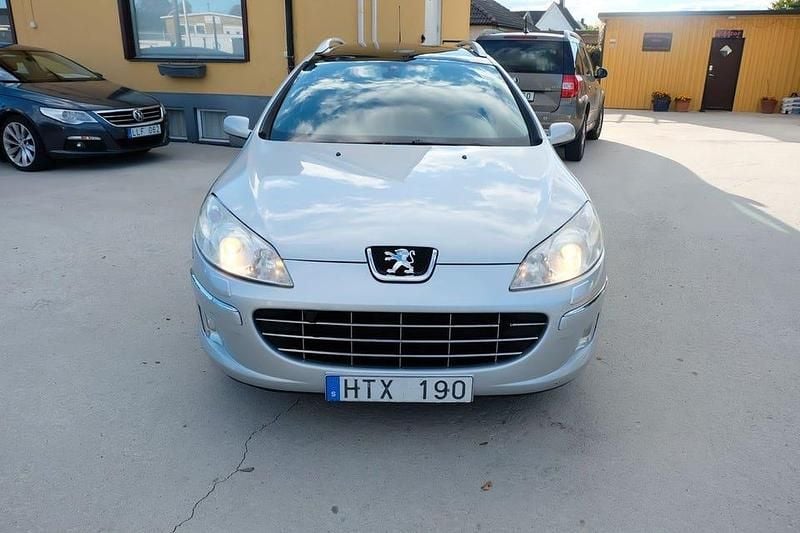 Grå Begagnad 2009 Peugeot 407 Kombi | 34 900 kr (Dyr) - Bild 1/4