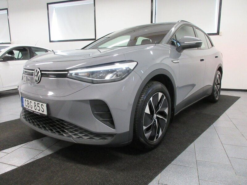 Grå Begagnad 2021 VW ID.4 Pro Performance SUV | 249 500 kr (Bra pris) - Bild 1/4