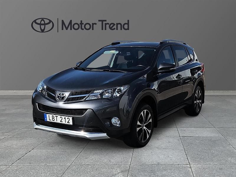Mörkgrå (grå) Begagnad 2015 Toyota RAV4 SUV | 198 500 kr (Lite dyr) - Bild 1/4