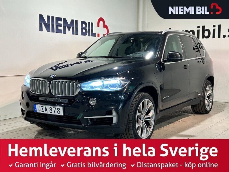 Svart Begagnad 2015 BMW X5 SUV | 289 900 kr (Lite dyr) - Bild 1/3