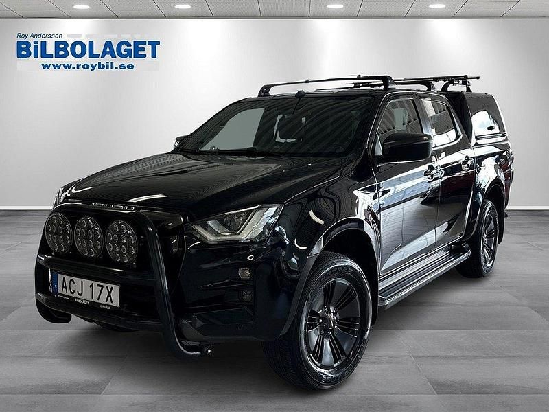 Svart Begagnad 2022 Isuzu D-Max Pickup | 462 375 kr (Marknadspris) - Bild 1/4