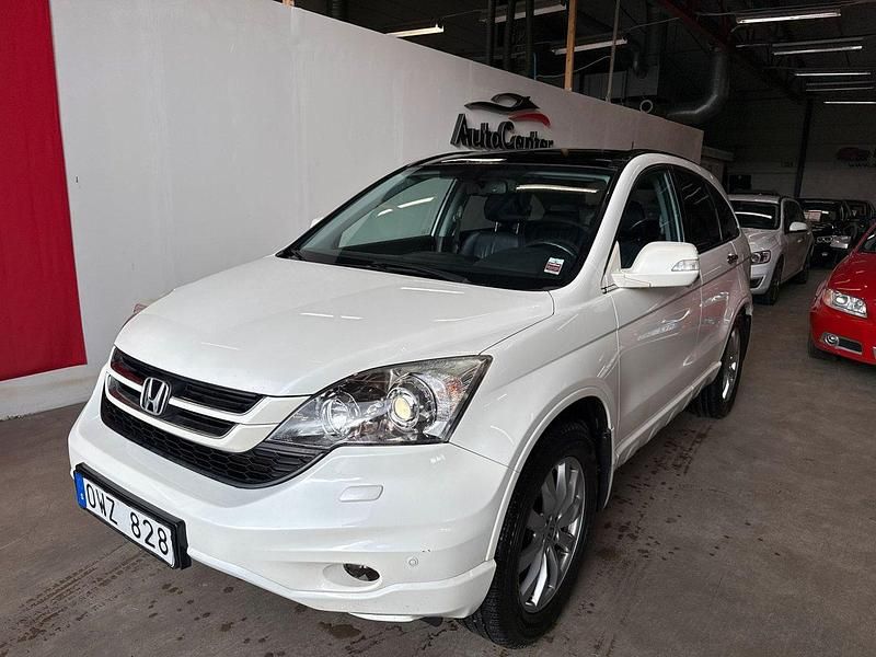 Vit Begagnad 2010 Honda CR-V Executive SUV | 89 900 kr (Marknadspris) - Bild 1/4