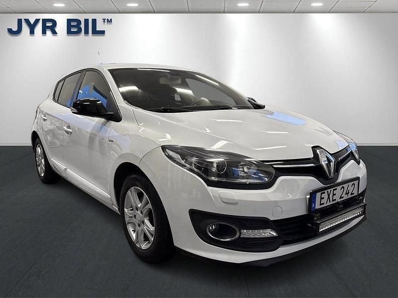 Begagnad Renault Mégane III LIMITED 110 HK (80 kW) 2015 Vit