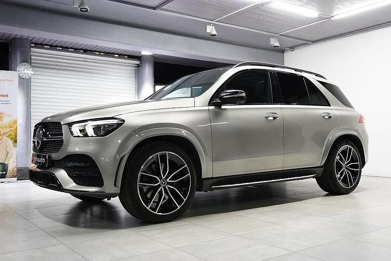 Begagnad Mercedes GLE300 AMG line 245 HK (180 kW) 2019 Silver SUV