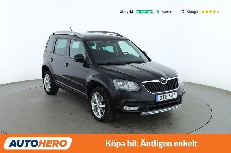 Begagnad Skoda Yeti Elegance 141 HK (103 kW) 2014 Svart SUV