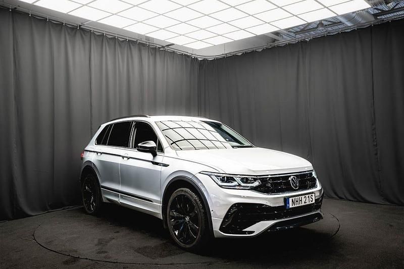 Begagnad VW Tiguan R-line 200 HK (147 kW) 2021 Silver SUV