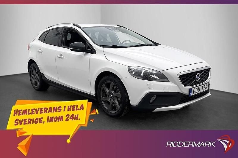 Vit Begagnad 2015 Volvo V40 CC Kombi | 189 900 kr - Bild 1/3