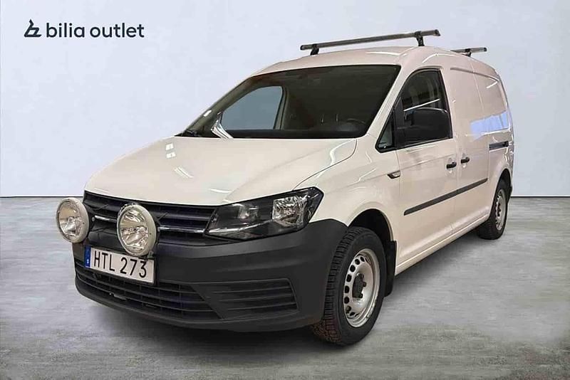 Vit Begagnad 2016 VW Caddy Maxi Minibuss | 129 900 kr - Bild 1/1