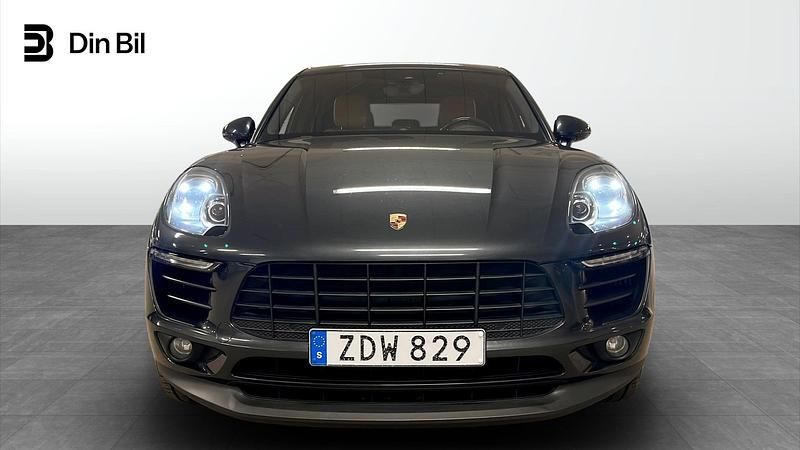 Begagnad Porsche Macan S Sport 340 HK (250 kW) 2018 Vulcano grey metallic SUV