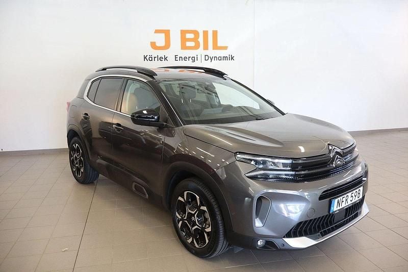 Grå Begagnad 2023 Citroën C5 Aircross Shine SUV | 279 900 kr (Marknadspris) - Bild 1/4