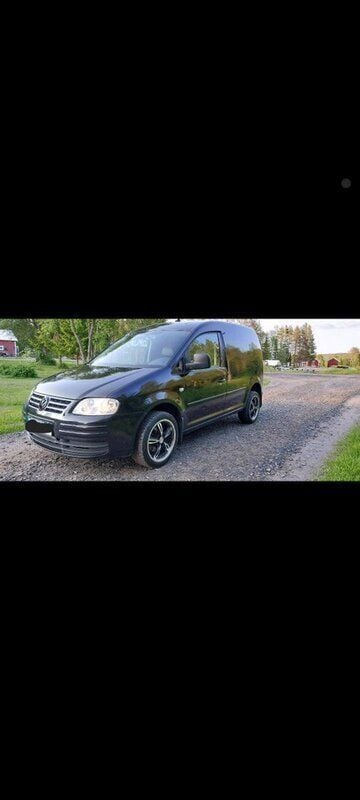 Svart Begagnad 2009 VW Caddy Minibuss | 52 500 kr (Bra pris) - Bild 1/4