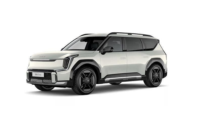 Grå (ivory silver) Ny 2025 Kia EV9 3 SUV | 818 708 kr (Lite dyr) - Bild 1/1