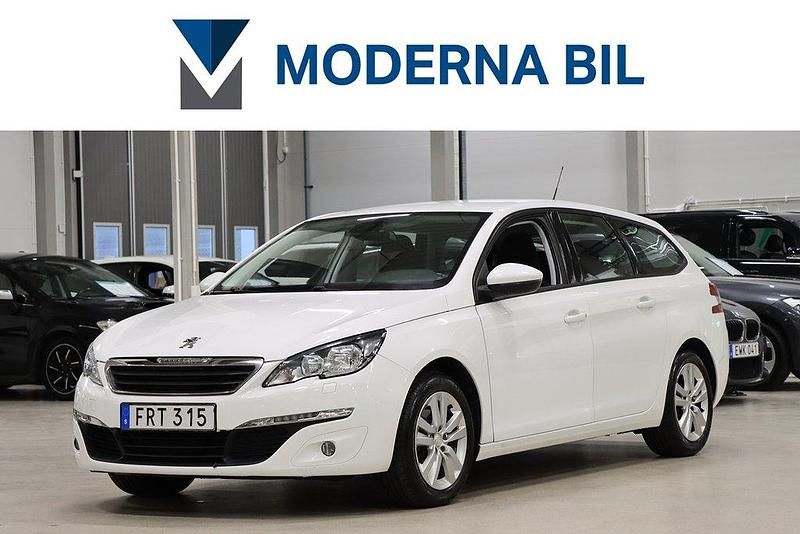Vit Begagnad 2016 Peugeot 308 Active Kombi | 84 900 kr (Marknadspris) - Bild 1/4