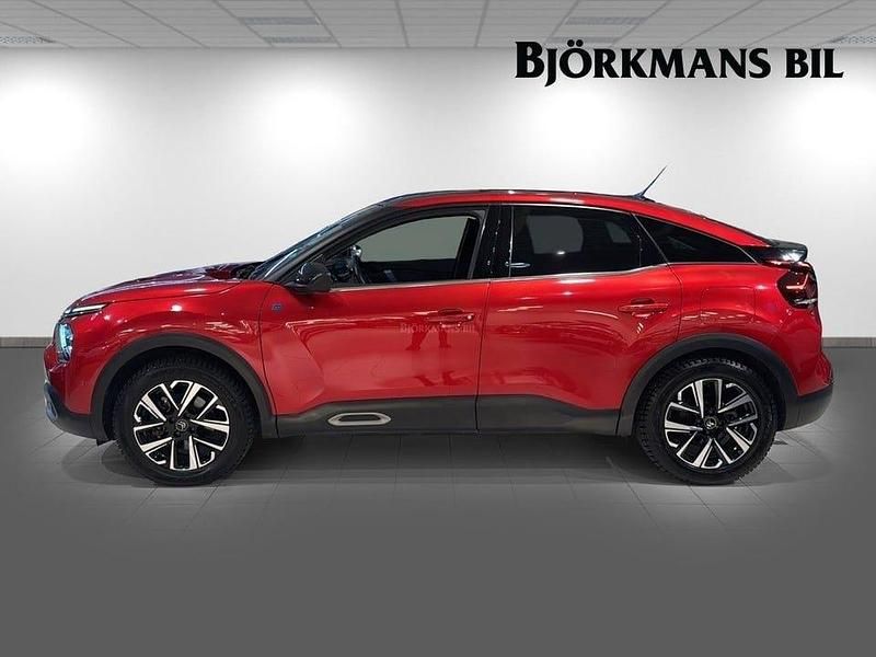 Begagnad Citroën e-C4 Exclusive 100 kW (136 HK) 2021 Röd Halvkombi