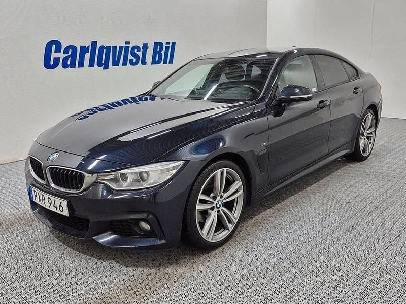 Carbonsvart metallic Begagnad 2015 BMW 428 Gran Coupé M Sport Sportkupé | 179 000 kr (Marknadspris) - Bild 1/4