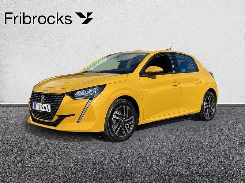 Blå Begagnad 2020 Peugeot 208 Allure Halvkombi | 148 900 kr (Marknadspris) - Bild 1/4