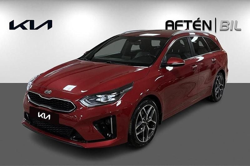 Begagnad Kia Ceed GT-Line 140 HK (102 kW) 2019 Röd Halvkombi