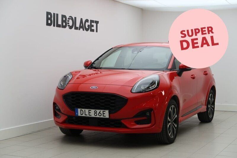 Röd Begagnad 2020 Ford Puma ST-Line SUV | 164 500 kr (Marknadspris) - Bild 1/4