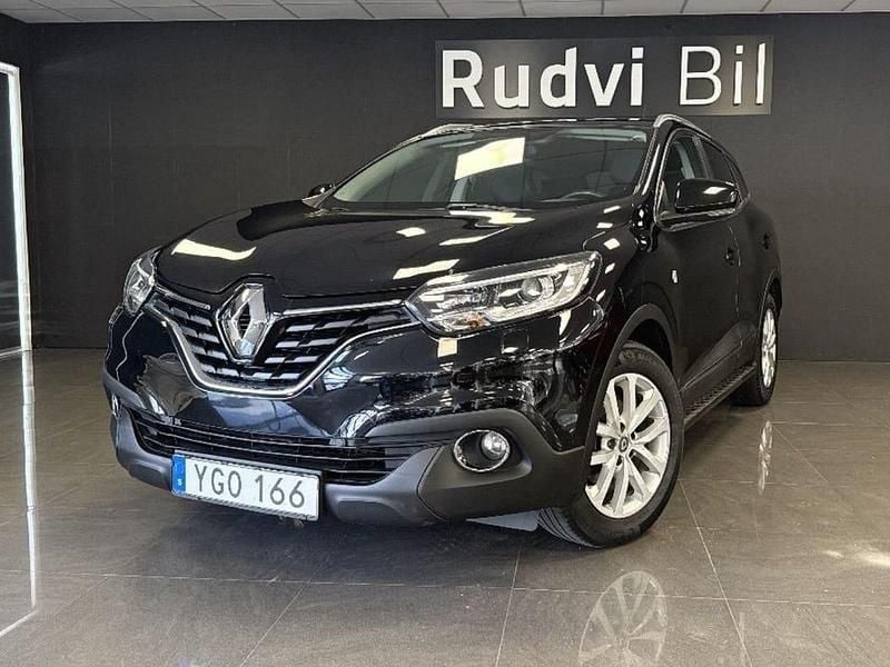 Svart Begagnad 2016 Renault Kadjar SUV | 129 900 kr (Marknadspris) - Bild 1/4