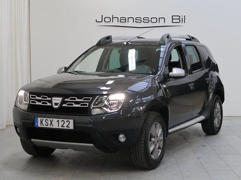 Mörkgrå Begagnad 2015 Dacia Duster SUV | 89 900 kr (Lite dyr) - Bild 1/4