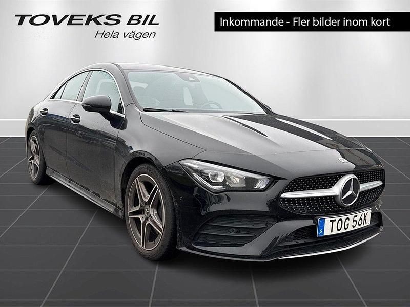 Svart Begagnad 2020 Mercedes CLA200 AMG Sportkupé | 329 000 kr (Marknadspris) - Bild 1/4