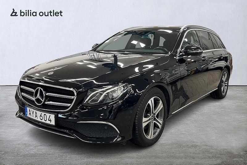 Begagnad Mercedes E200 Avantgarde 150 HK (110 kW) 2018 Svart Kombi