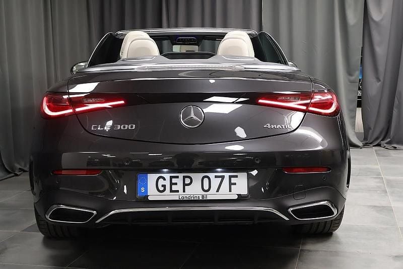 Begagnad Mercedes CLE300 AMG Line Premium Plus 258 HK (189 kW) 2025 Grå Cab