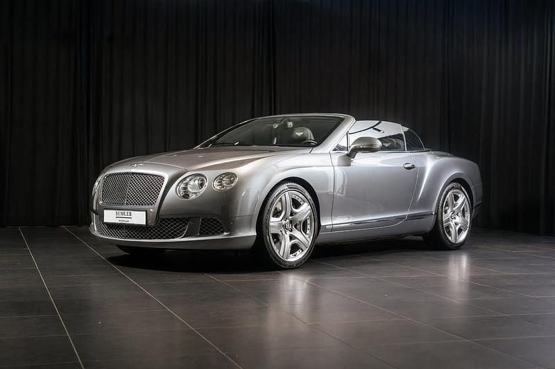 Grå Begagnad 2012 Bentley Continental GT Convertible Cab | 995 000 kr - Bild 1/4