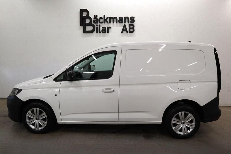 Vit Begagnad 2023 VW Caddy Minibuss | 213 000 kr (Superpris) - Bild 1/4