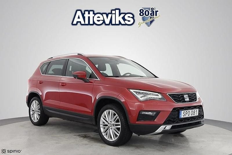 Röd Begagnad 2018 Seat Ateca 4Drive SUV | 159 200 kr (Marknadspris) - Bild 1/4