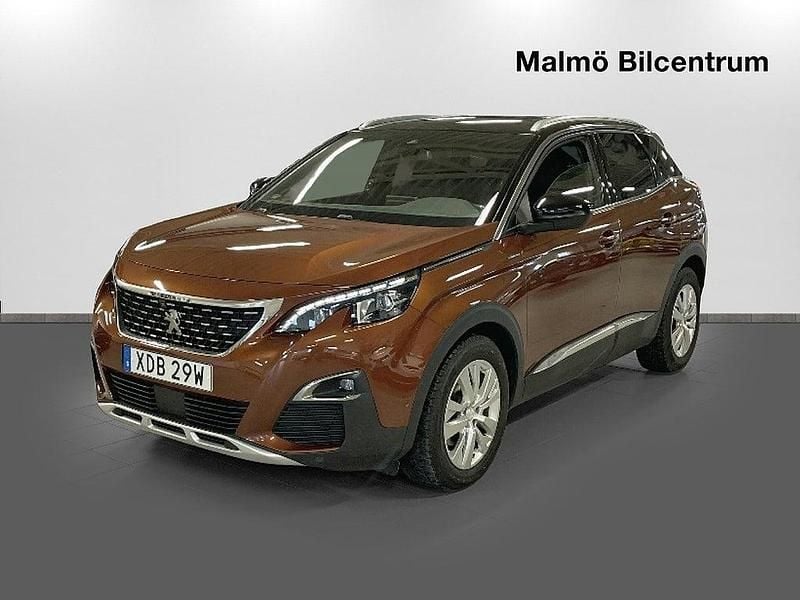Begagnad Peugeot 3008 GT-line 131 HK (96 kW) 2019 Brun SUV