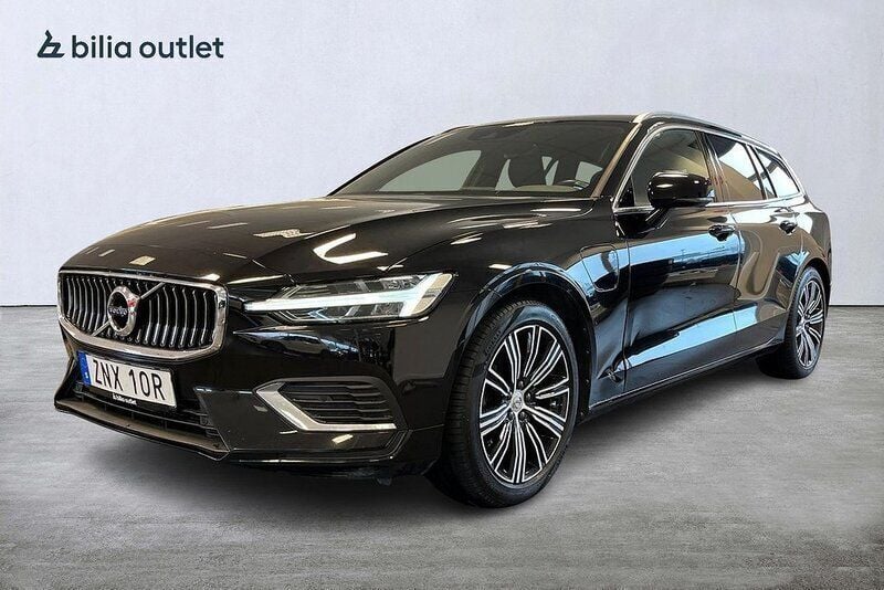 Svart Begagnad 2019 Volvo V60 Inscription Kombi | 319 900 kr (Bra pris) - Bild 1/3